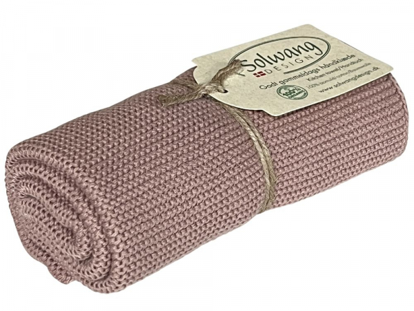 Solwang Handtücher – Gestricktes Küchentuch in Dunklem Nougat, jetzt im Herbst-Shop bestellen!